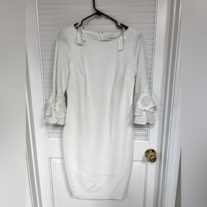 Calvin Klein White dress size 8.
